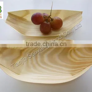 Best Seller Disposable Party Japanese Sushi Wood Plate thumbnail-1