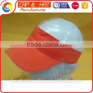 Personal Design Promotinal Customized 100% Cotton Sports Sun Visor Sport Cap thumbnail-4