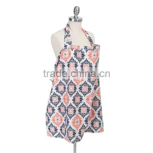 Baby Ring Sling,baby Car Seat Canopy,fashion Grey Chevron Nursing Cover thumbnail-1