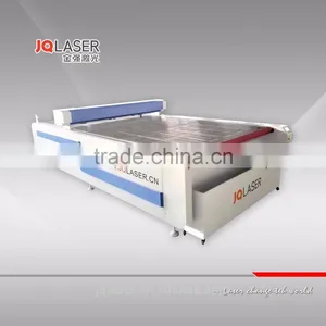 JQ1810 1610 Fabric Laser Cutting Machine/big Laser Textile Cutting Machine With 1600mm*3000mm FDA CE thumbnail-1