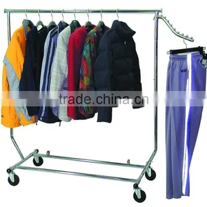 Easy Assembly Light Duty Taiwan Apparel Garment Rack thumbnail-4