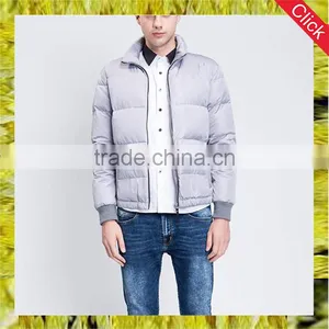 New Fashion Customize Warm Bomber Overcoat Men Slim Fit Down Jacket for Winter thumbnail-1