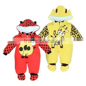 Unisex Toddler and Infant Clothing 3pcs Set Baby Clothes With Cute Pattern thumbnail-1