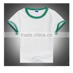 Wholesale Blank Cheap Chidren and Baby Cotton T-shirts for Summer thumbnail-3