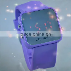 New Fashion LED Watch Silicone Casual Watch For Boys and Girls thumbnail-2