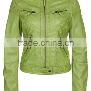 Fashion Leather Jackets for Women thumbnail-3