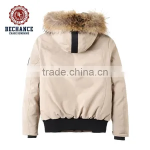 Mens Thick Winter Outdoor Jacket With Fur thumbnail-2