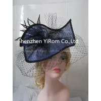 YRFC14220 Cocktail Fascinator,sinamay Fascinator,kentucky Derby Fascinator,ascot Fascinator,church Fascinator thumbnail-1