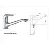 Kitchen Taps Faucet Mixer Bath Mixer Concealed Kitchen Faucet thumbnail-3