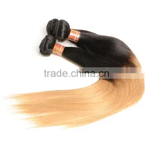 1B/27 Malaysian Human Hair Weaves Straight Wholesale Ombre Malaysian Hair Bundles Extension thumbnail-3