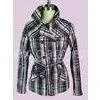 Plaid Windproof Double Breasted Overcoat / Jackets For Female thumbnail-1