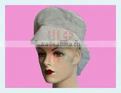 Disposable Nonwoven Peaked Surgical Snood Cap thumbnail-1