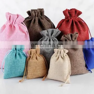 Natural Linen Jute Sack thumbnail-1
