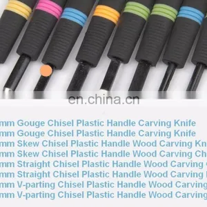 6mm Skew Chisel Plastic Handle Lino Sculpting Knife thumbnail-5