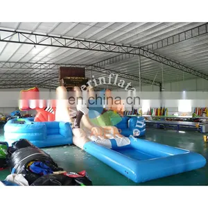 High Quality Big Giant Pirate Slide Inflatable Water Slide Kids With Pool thumbnail-1