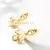 Saudi Gold Earrings Women Jewelry Bead Earrings for Wholesale thumbnail-5