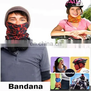 Magic Seamless Multifunctional Custom Printed Headwear Mask Bandana thumbnail-2