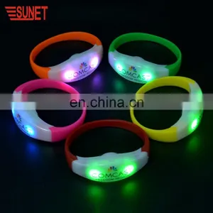 2018 SUNJET Best Selling New Product Rf Controlled Led Wristband thumbnail-1