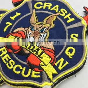 Wholesale Country Flag Embroidery Design Custom Embroidered Patches thumbnail-5