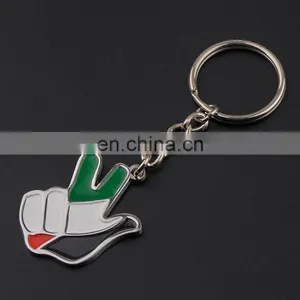 Souvenir UAE National Day Decoration Gift Soft Enamel Metal Keychain thumbnail-1