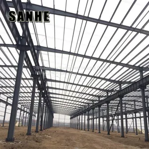 Cheap Light Steel Frame Buildings Prefabricated Steel Structure Warehouse for Sale thumbnail-1