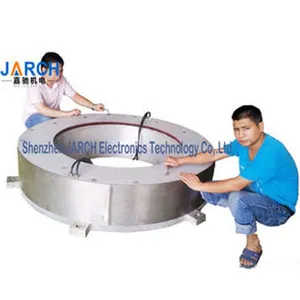 JARCH Through Hole Slip Ring 1000mm Industrial Slip Rings Large Bore Electrical Connectors thumbnail-3