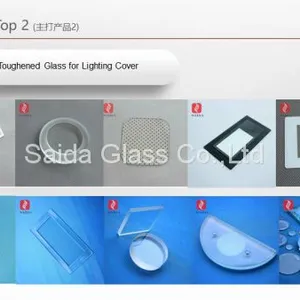 3-6MM Custom Tempered Safety Glass Lens Shade for Outdoor LED Flood Lights Waterproof thumbnail-5