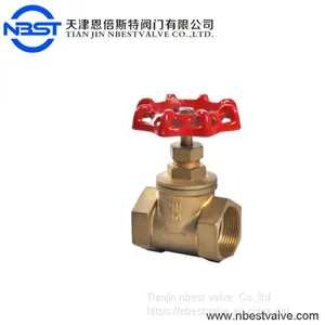 China Supplier Brass 1/2 - 4 Inch Female Thread Gate Valve thumbnail-1