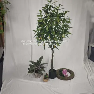 Top Quality Home Decorative Plants Artificial Mango Tree Can be Customized Size thumbnail-1