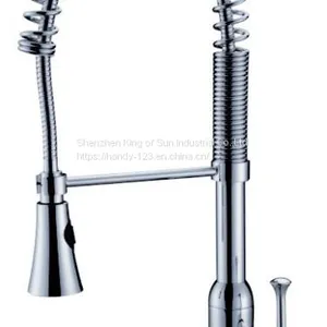 Kitchen Faucet Brass Chrome thumbnail-1