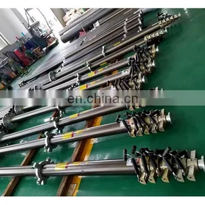 12m Hydraulic Telescopic Aluminum Mast Pole Pin Lock thumbnail-2