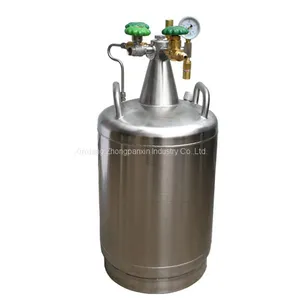 Self-pressurized Cryogenic Tank Ydz-10 ~ 1000l Liquid Nitrogen Container thumbnail-2
