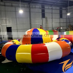 Giant Water Towable Ski Tube Saturn Rocker Inflatable Water Disco Boat thumbnail-3