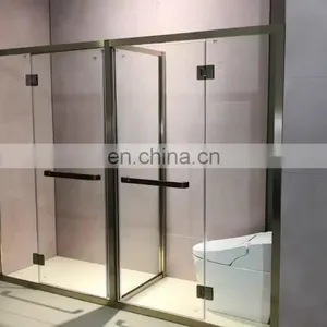Good Quality Bronze Shower Cabin Stainless Steel 304 Shower Room From Shower Enclosure thumbnail-1
