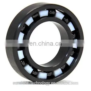 Wholesales P0 P6 Precision Chinese Miniature Full Ceramic Ball Bearing thumbnail-2