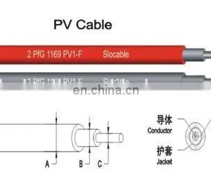 Top Quality Hot Sale 4mm 10mm 16mm 25mm 35mm 50mm pv Cable 2.5mm thumbnail-4
