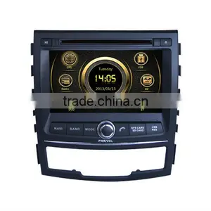 Sell Centrais Multimidia for Ssangyong Korando With GPS/Bluetooth/Radio/SWC/Virtual 6CD/3G Internet/ATV/iPod/720P RM/720P RMVB thumbnail-1
