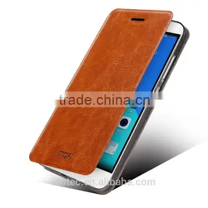 MOFi Case Celular PU Leather Flip Coque for Huawei Honor 7, Mobile Phone Set Back Cover Housing for Honor7 thumbnail-3