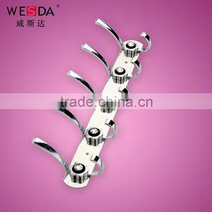 Decorative Stainless Steel Clothes Hook With Black Diamond(303) thumbnail-3