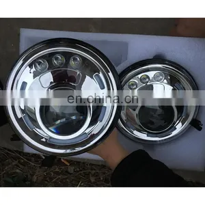 7inch Led Headlight For Jeep Wrangler JK Made in China Lens Led Headlight Auto Parts thumbnail-1
