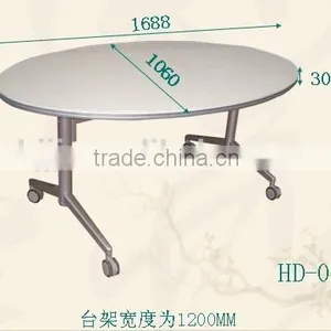 Aluminum Leg Office Table for Sale HD04B1-L thumbnail-3