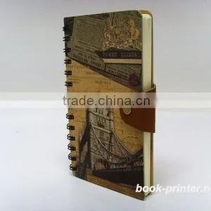 Natural Cover Notebook With Spiral thumbnail-1