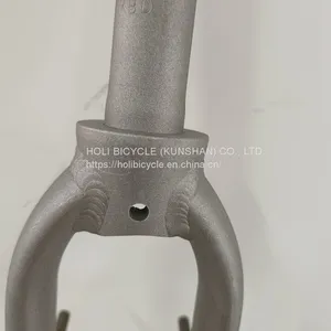 MTB Bicycle Fork Aluminium Moutain Bike Fork OEM Alloy Bike Fork With V-brake thumbnail-3