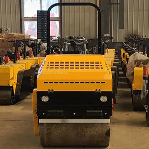 Double Steel Wheel 3 Ton Roller Roller Hydraulic Double Steel Wheel Drive Small Roller Asphalt Compaction Machine thumbnail-3