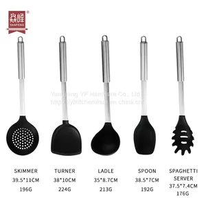 Kitchen Accessories Home and Kitchen Cookware Sets Cookware Set Kitchen Supplies Kitchen Utensil Set With Silicone thumbnail-3