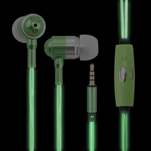 Luminous Earphone In-ear Wired Glowing Stereo Headphones thumbnail-4