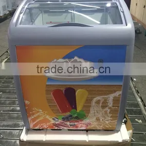 Supermarket Open Freezer Mini Icecream Freezer Showcase thumbnail-3
