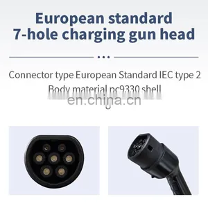 Home Smart Electric Car Charge 16A 3.5KW AC European Standard Type2 Indicator Light Portable Electric Vehicle Charging Station thumbnail-5