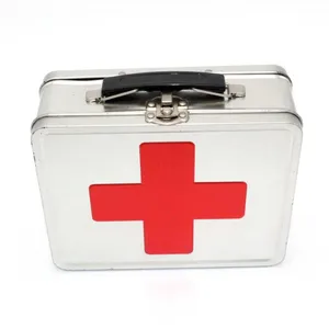 Metal Tool Case Lunch Tin Box thumbnail-1