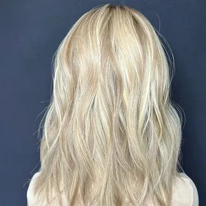 HD Lace Human Hair Wigs Brazilian Natural Wave Bob Wig 13x4 Light Honey Blonde Lace Front Wig Glueless Wig Ash Roots PrePlucked thumbnail-3